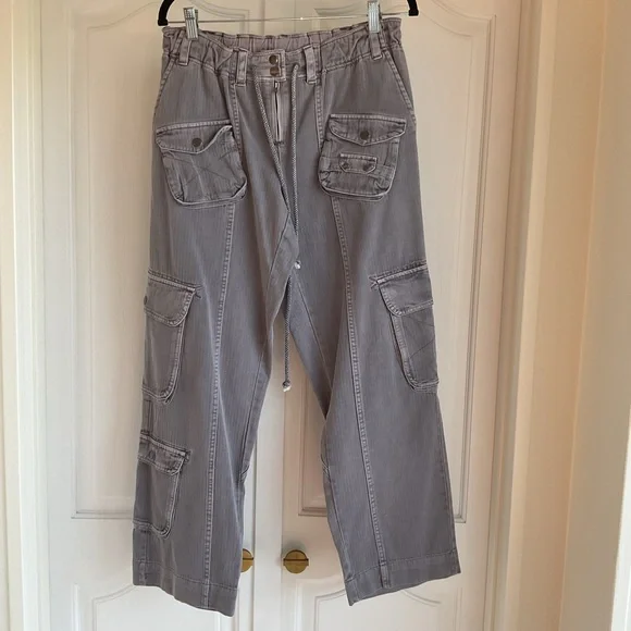 Free People women’s Tahiti Cargo Pants - Picture 2 of 10